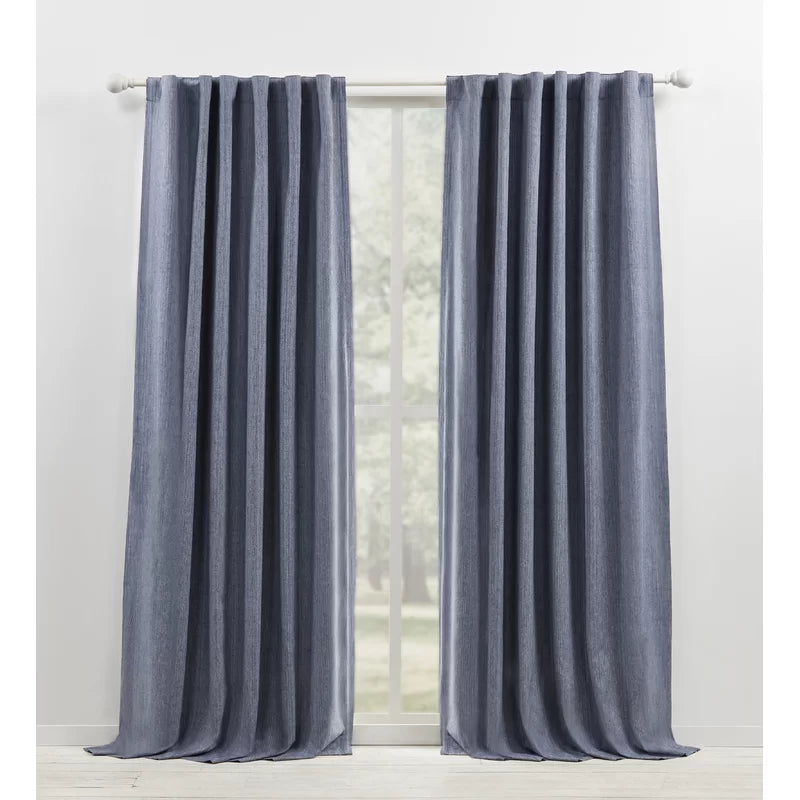 Ralph Lauren Blackout with Lining Rod Pocket Curtain Panel