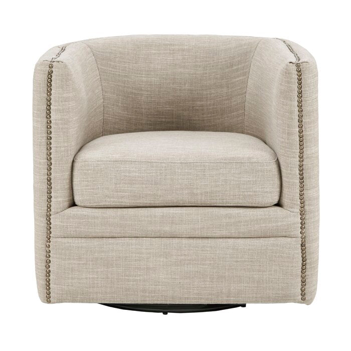 Lavaca Swivel Barrel Chair,