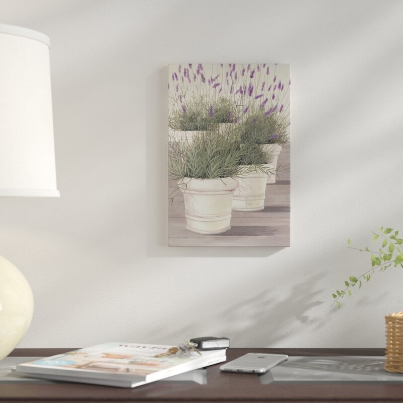 Lavender by Franz Heigl - 26x18 Wrapped Canvas Giclée CYB756