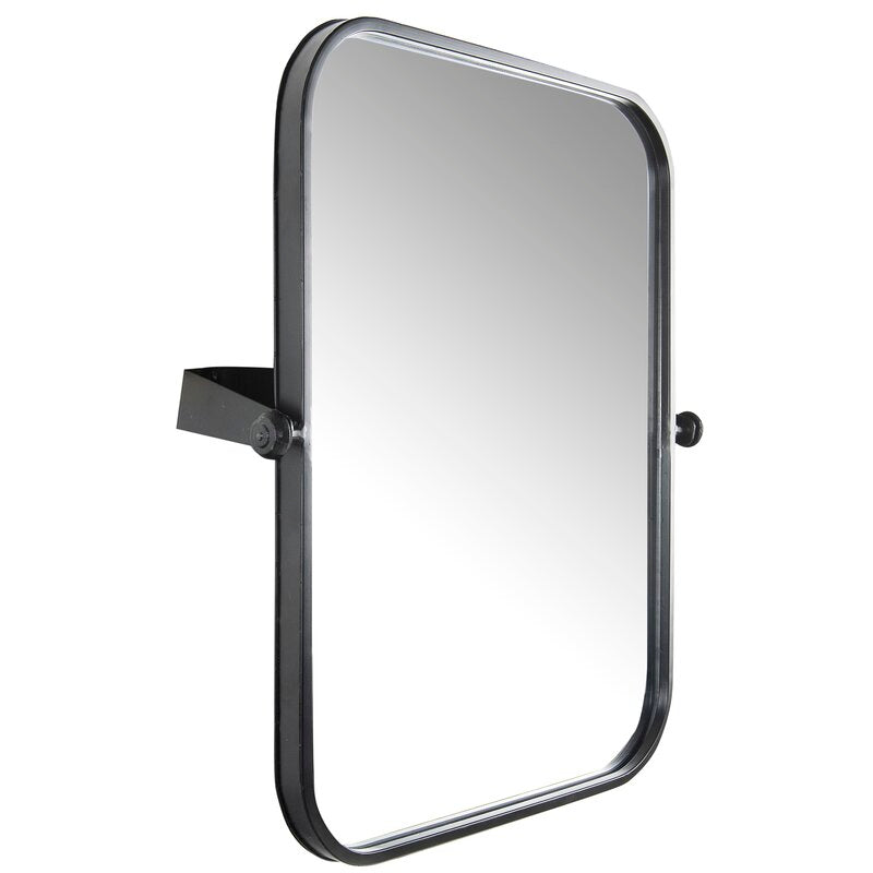 Black Lavendon Farmhouse/Country Distressed Accent Mirror MG568