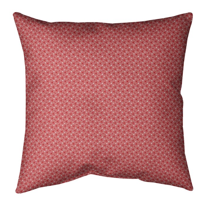 Leffel Hexagonal Lattice 16" Square Pillow EE870