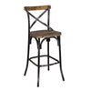 Black Leonetti Bar Stool K8509