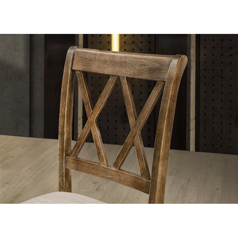 Leonila Cross Buck 5 Piece Dining Set 3 Boxes EJ889 Salvage