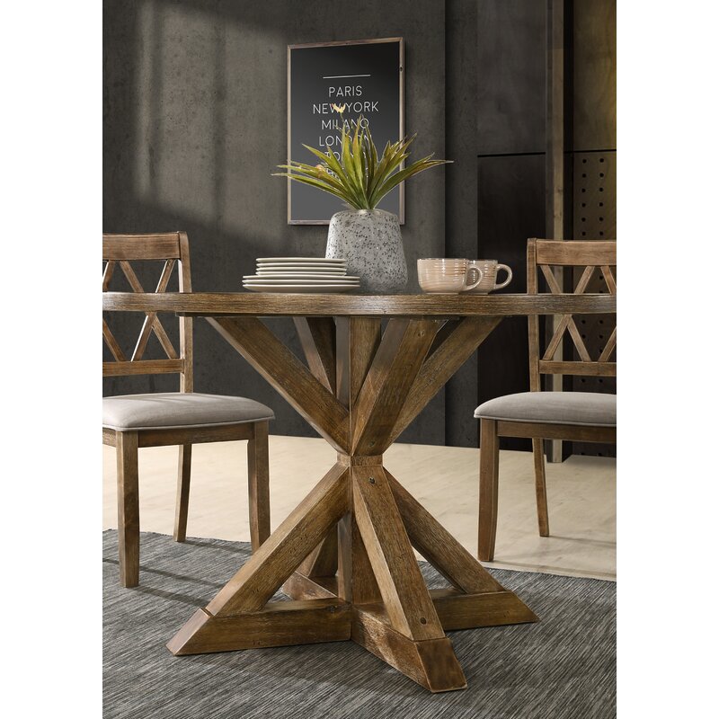 Leonila crossbuck dining set clearance
