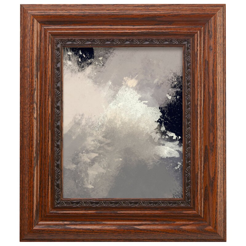 11" x 14" Levy Wide Real Wood Distressed Picture Frame