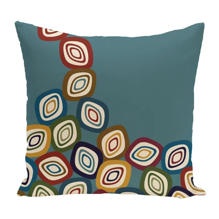 20" H x 20" W Lhrizi Falling Leaves Print Square Pillow