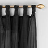 Liebert Solid Semi-Sheer Tab Top Single Curtain Panel 50