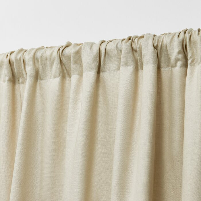 50" x 96" Linen Curtain, (Set of 4)