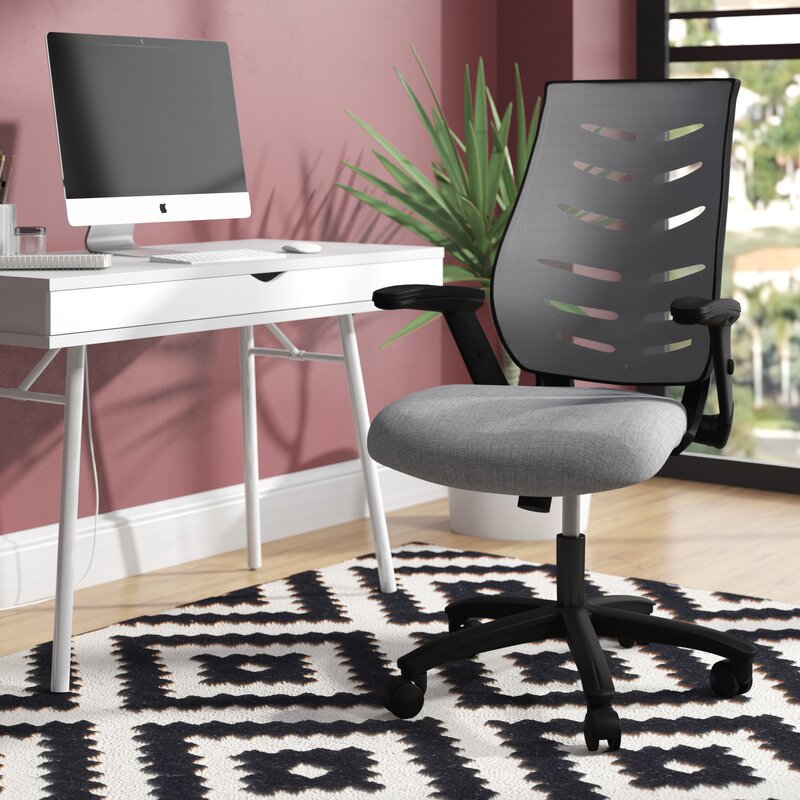 Gray Linus Task Chair CYB484 – Salvage & Co Indy