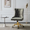 Lisa Swivel Task Chair With Tufted Back