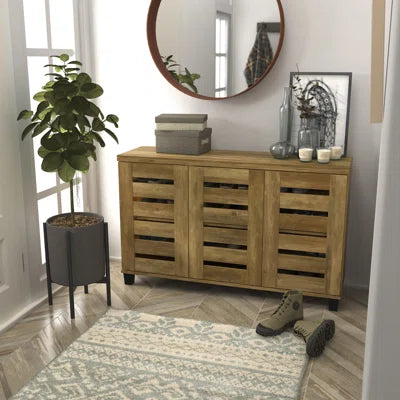 Lismore 16 pair top shoe storage cabinet