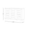 Oak Lismore 16 Pair Shoe Storage Cabinet