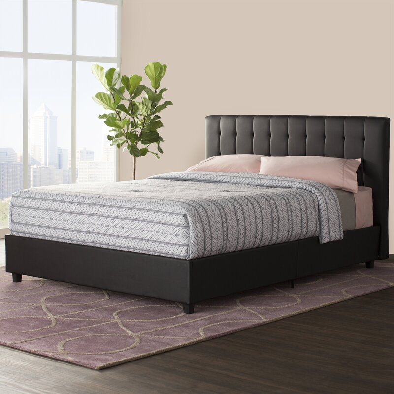 Littrell Upholstered Full Platform Bed (#HA576)