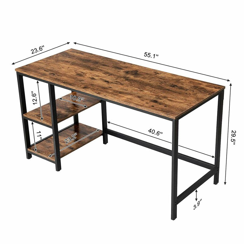 29.5" H x 55.1" W x 23.6" D Liverpool Reversible Desk CYB899