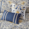 Livia 100% Cotton Percale Comforter Set, Cal. King Comforter + 5 Additional Pieces (Set of 6)