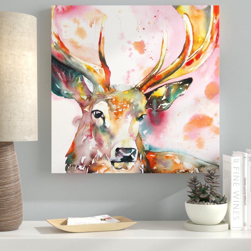 36" H x 36" W x 2" D Liz Chaderton - Print on Canvas VB442