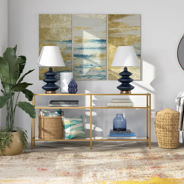 29.5" H x 64" W x 12" D Lochlan Console Table