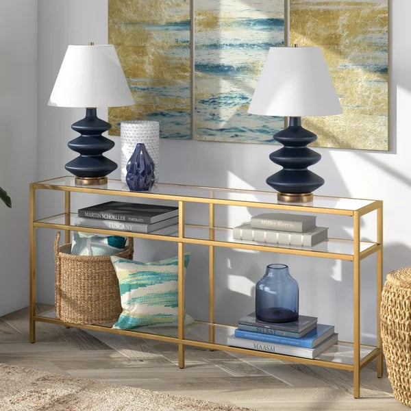 29.5" H x 64" W x 12" D Lochlan Console Table