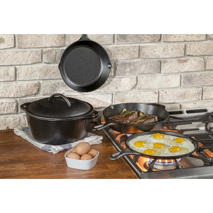 5 Piece Cast Iron Cookware Set