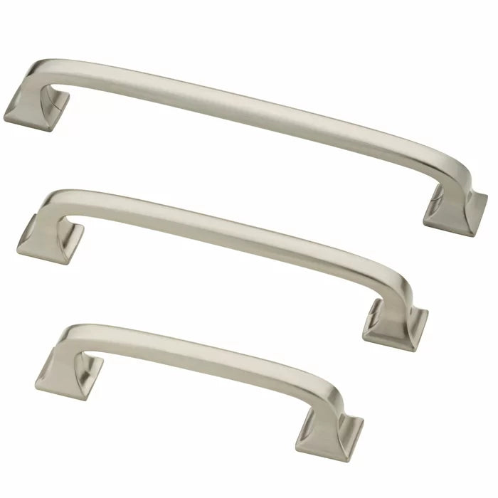 Satin Nickel Lombard Applicance 3" Center Arch Pull Multipack (Set of 10)