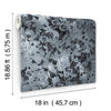 Black/Gray Lonsdale Wildflower Shadows 18.86' L x 18
