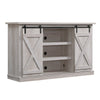 Sargent Oak/Whitewashed Gray Lorraine TV Stand for TVs up to 60