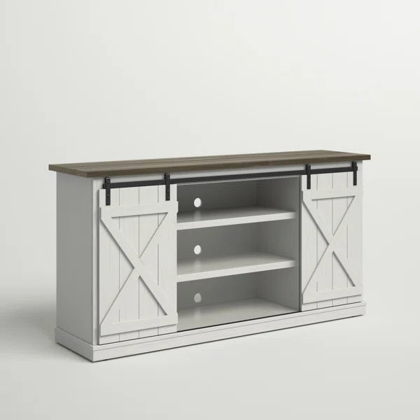 Beige Lorraine TV Stand for TVs up to 70"