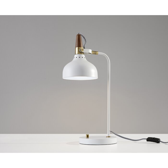 Louth 21" Desk Lamp, White (#K2154)