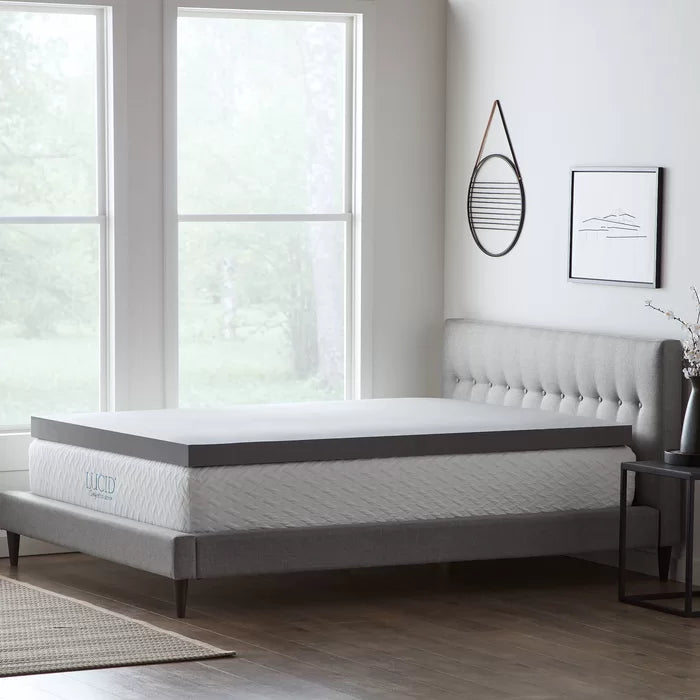 4" Memory Foam Mattress Topper, Full / Double