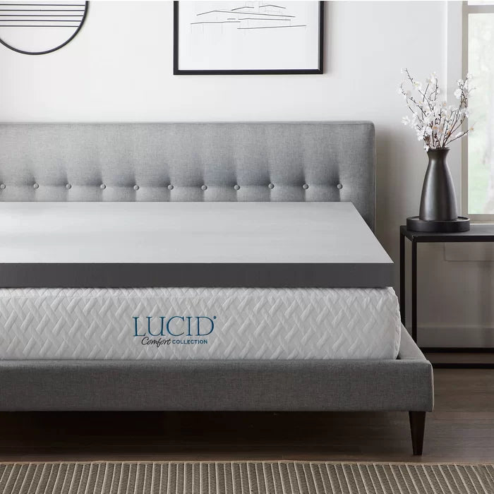 4" Memory Foam Mattress Topper, Full / Double