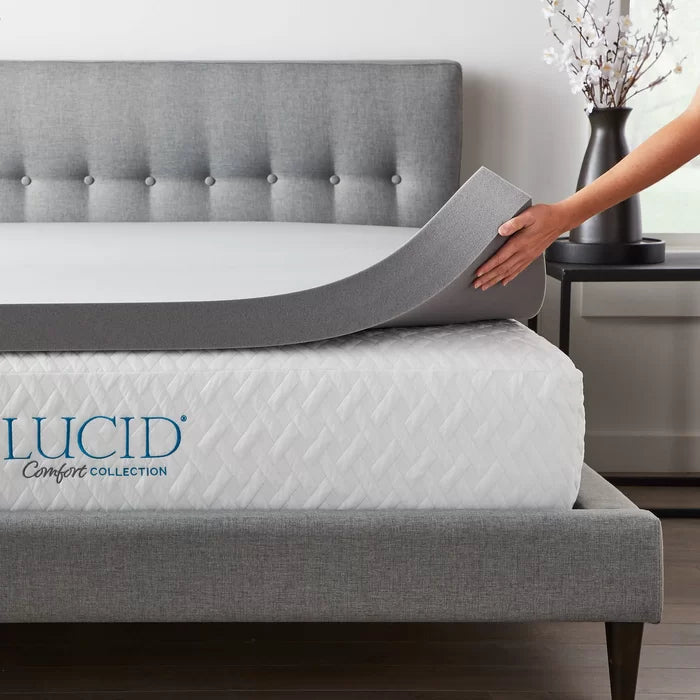4" Memory Foam Mattress Topper, Full / Double