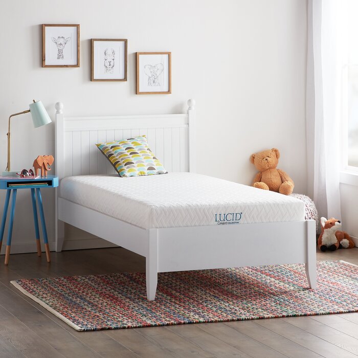 6" Firm Gel Memory Foam Mattress, Twin XL