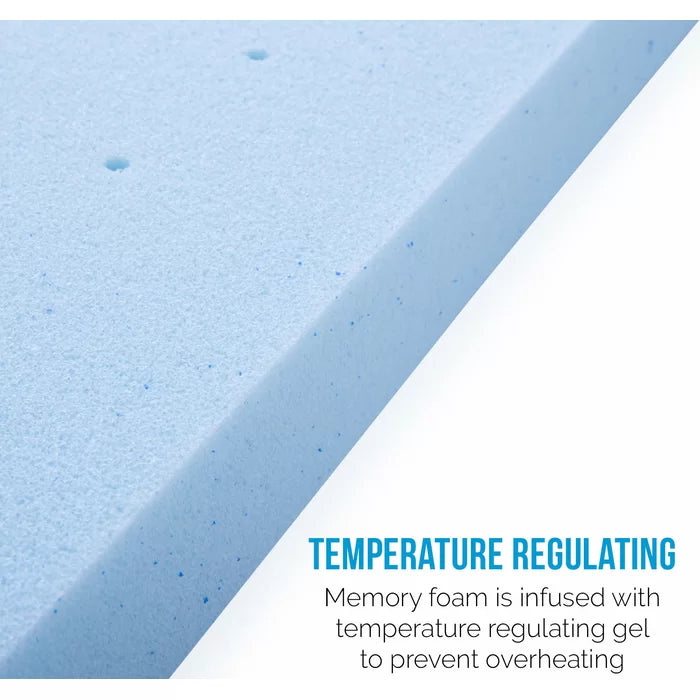 6" Full Firm Gel Memory Foam Mattress