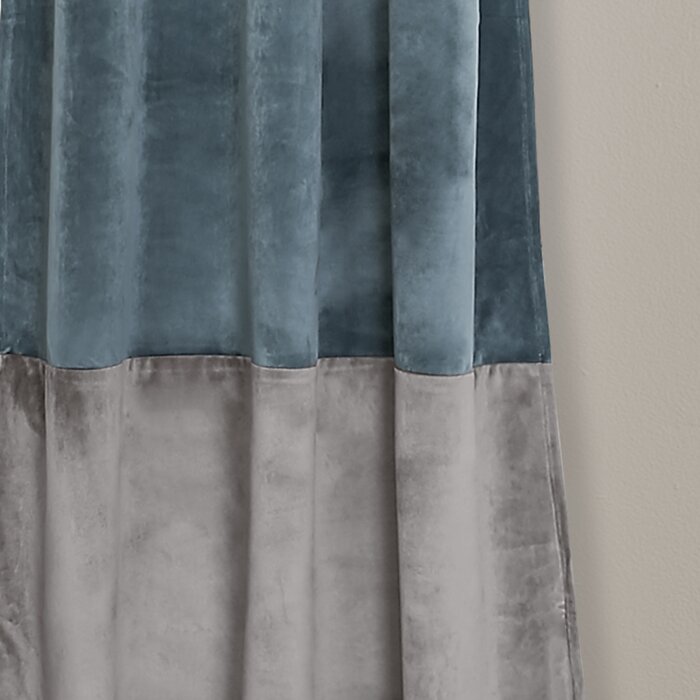 38'' W X 84'' H Lucille Polyester Room Darkening Curtain Pair (Set of 2)