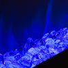 Black Luevano 50'' W Electric Fireplace