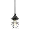 Black Lylah 1 - Light Single Geometric Pendant K7103