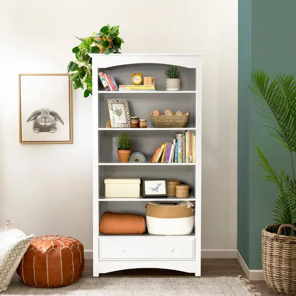 White MDB Bookcase *AS-IS*