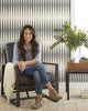 Magnolia Home Handloom Wallpaper - Black ts912 (4 rolls) (4 boxes)