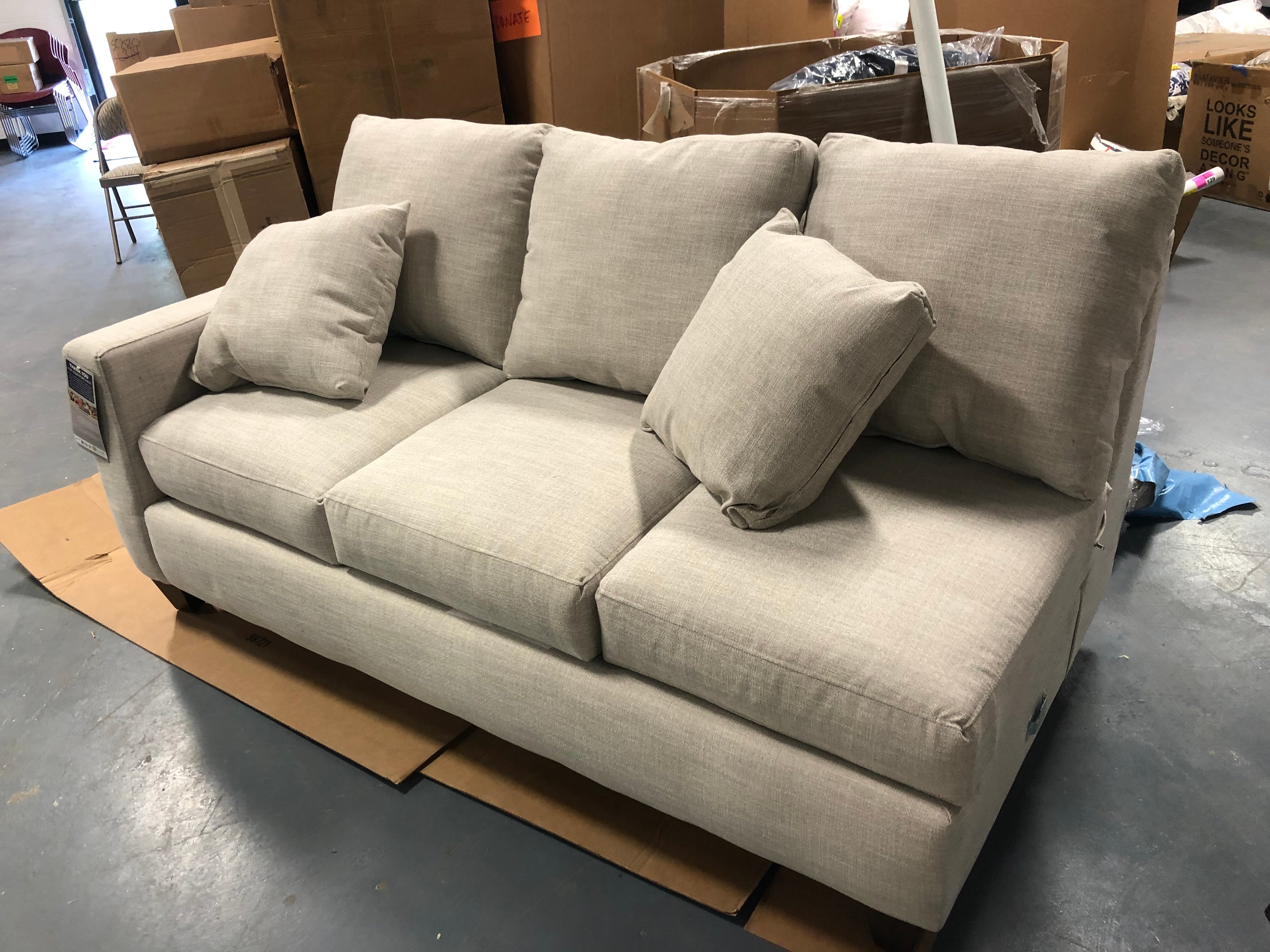 3 seat half sectional sofa MG375