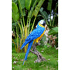 Macaw Statue, Blue/Yellow (#256)