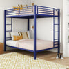 Madelynn Full over Full Bunk Bed, Blue (#K1116)