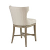 Madison Park Fillmore Counter Stool With 360 degree Swivel Seat - Cream