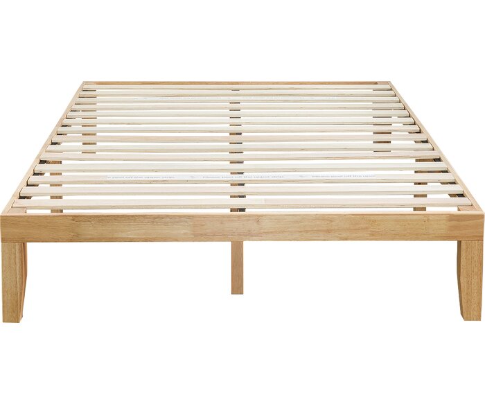 Twin Natural Maggie Platform Bed (#HA602)