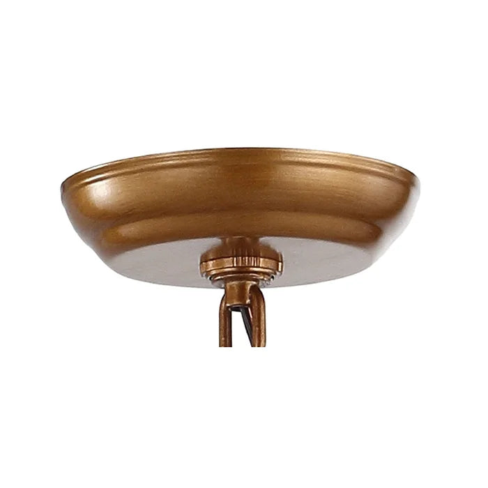 18" H x 12" W x 12" D Antique Gold Maggiemae 4 - Light Lantern Geometric Chandelier, (Set of 2)