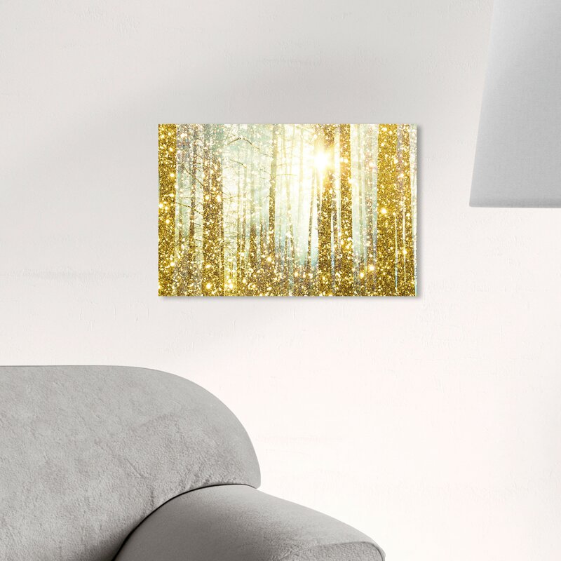 10" H x 15" W x 1.5" D Magical Forest by Oliver Gal - Graphic Art VB412