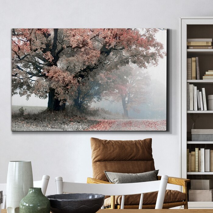 60" H x 40" W x 1" D Magical Middle Earth Wrapped Canvas Print