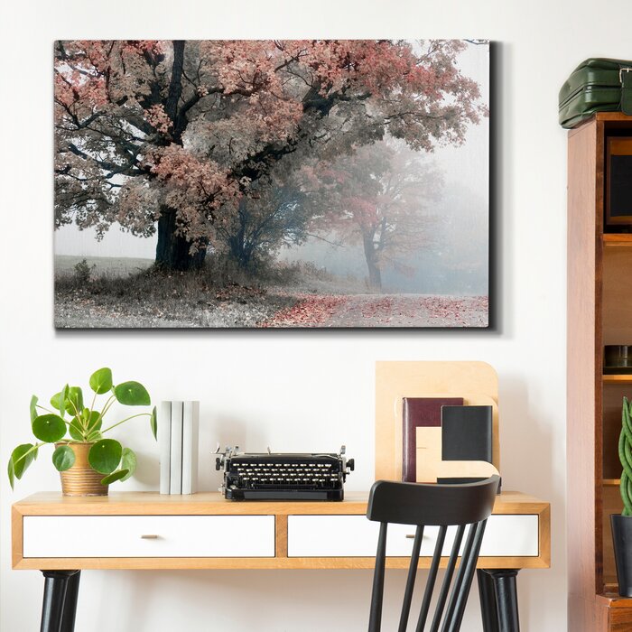 60" H x 40" W x 1" D Magical Middle Earth Wrapped Canvas Print