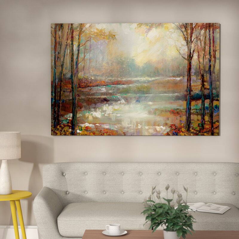 26" H x 40" W x 1.5" D Magical Spring by Ruane Manning - Print