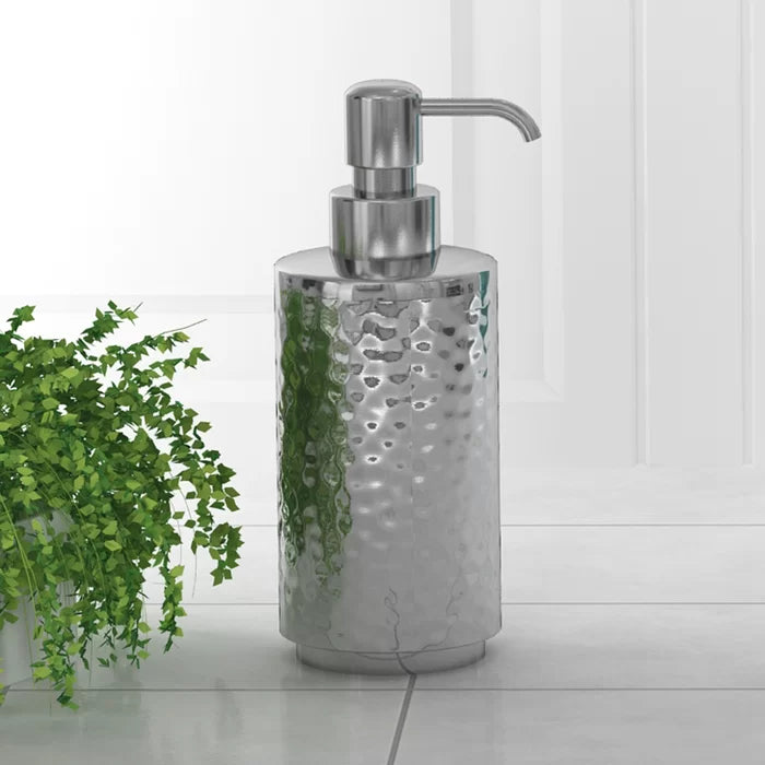 Majestic Hammered High-Quality Stainless Steel Soap Dispenser