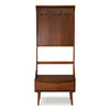 Malena Pine Solid Wood Hall Tree with Bench and Shoe Storage LX4435